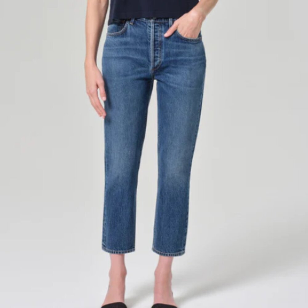 AGoldE Riley high-rise jeans, size 25